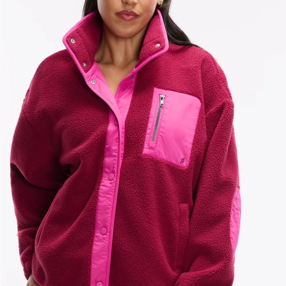 Women's Pink Fleece Jacket